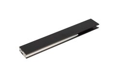Top Rail Only, Stainless Steel Top Track with Buffer for Shower Door, 24D02P03-T60MBX