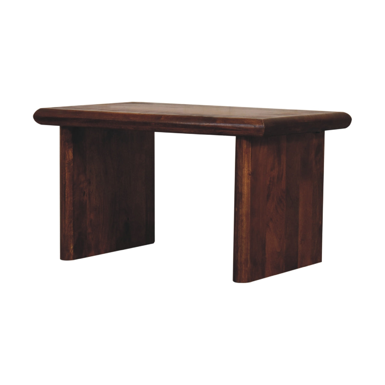 Solid Wood Rio Coffee Table, Dark Brown