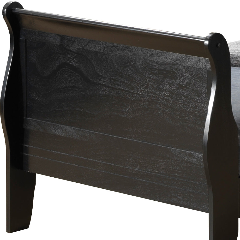 Elegant Black Twin Bed For Timeless Bedrooms