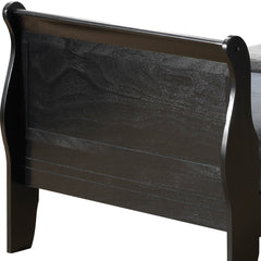 Elegant Black Twin Bed For Timeless Bedrooms