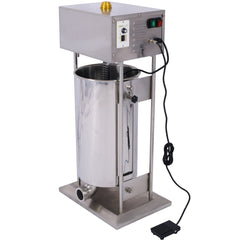 Electric Sausage Filler 10L Sausage Maker Stainless Steel Sausage Stuffer 15.4LB 110V 120W Sausage SSteel Stuffing Tubestuffer