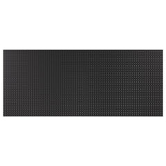 Thickened Diamond 4 ft. x 10 ft. Black PVC Garage Flooring Rolls(40 sq. ft.)