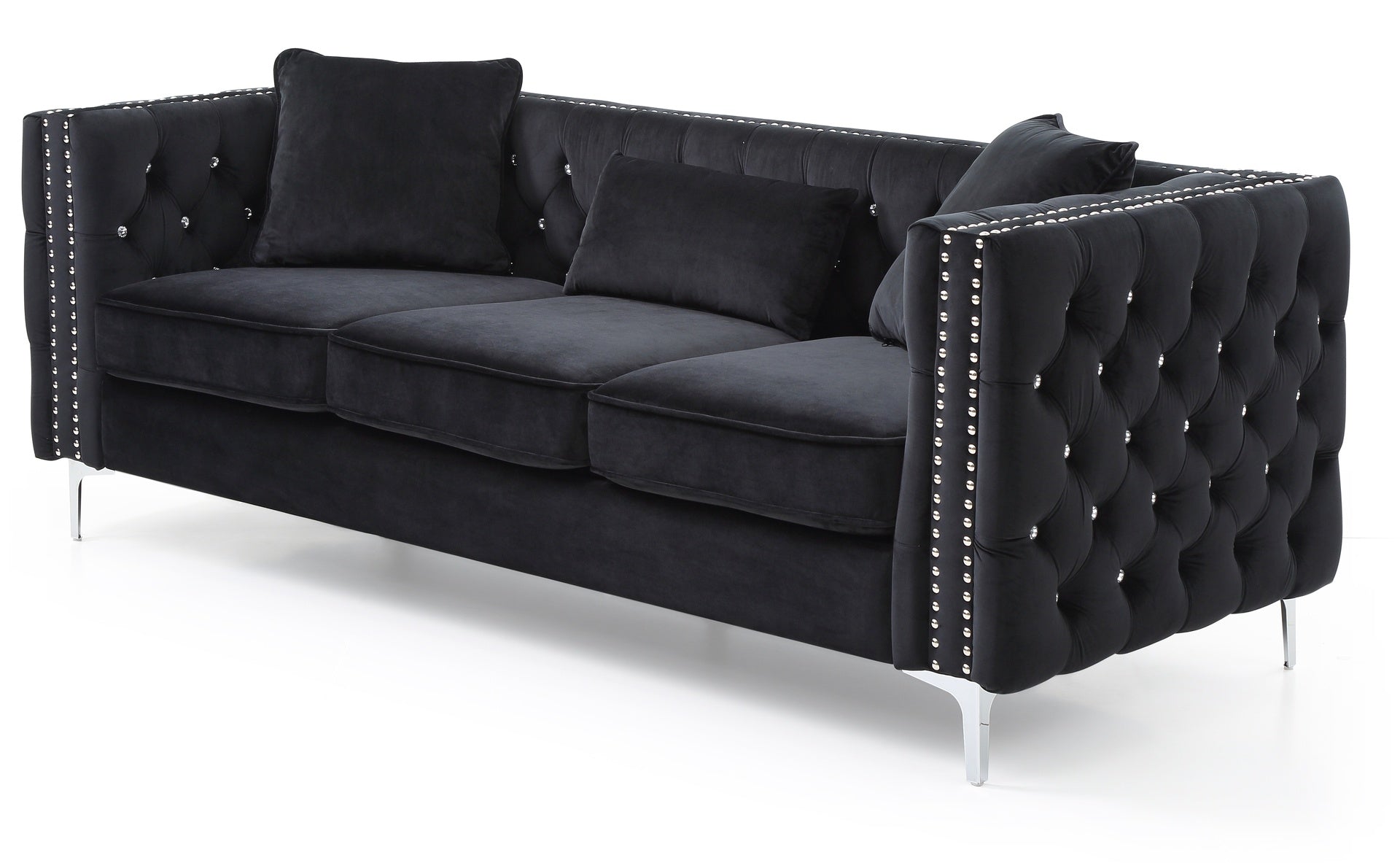 Paige G828A-S Sofa , BLACK