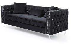 Paige G828A-S Sofa , BLACK