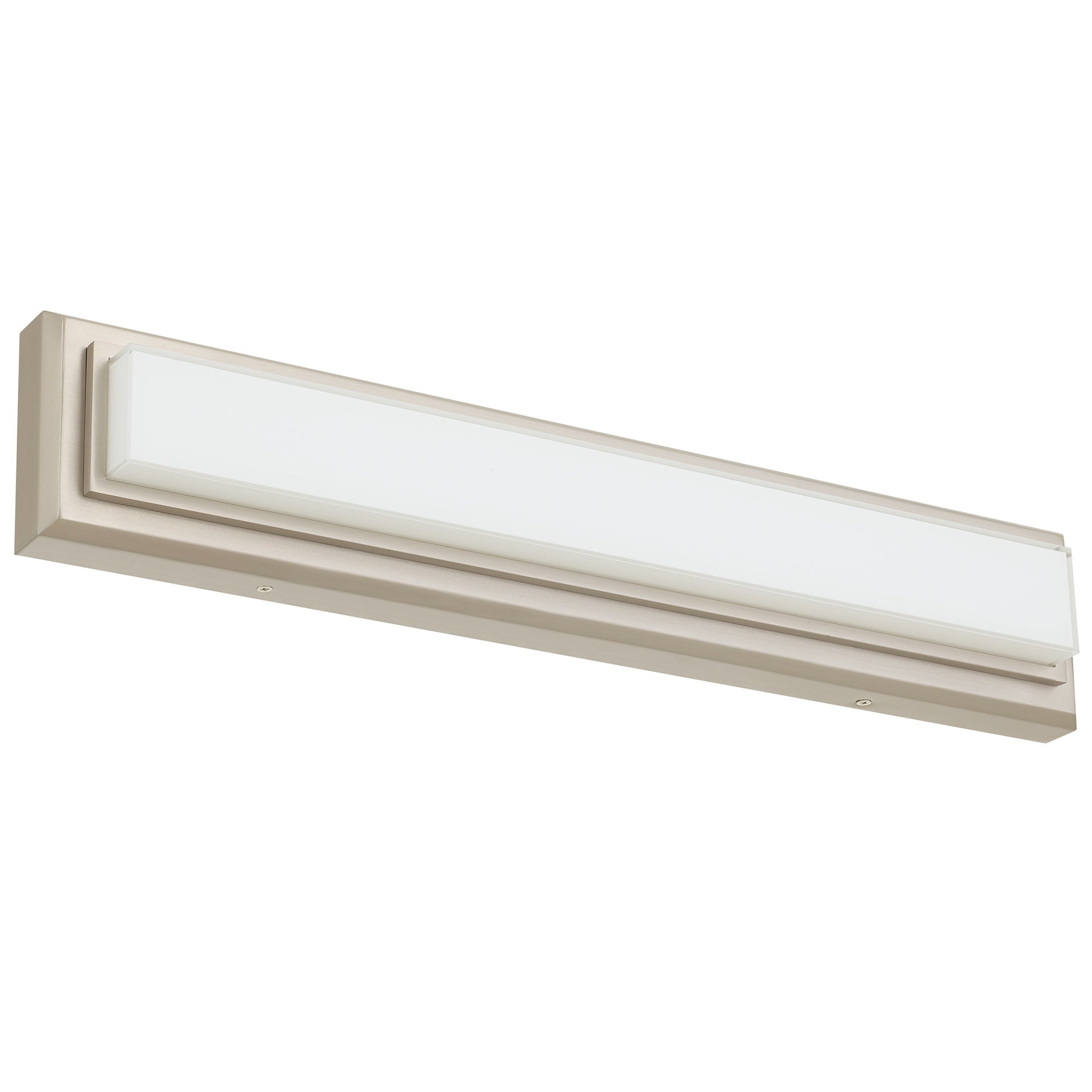 24-Inches Brushed Nickel Integrated LED Bathroom Vanity Light Bar