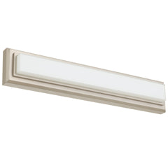 24-Inches Brushed Nickel Integrated LED Bathroom Vanity Light Bar