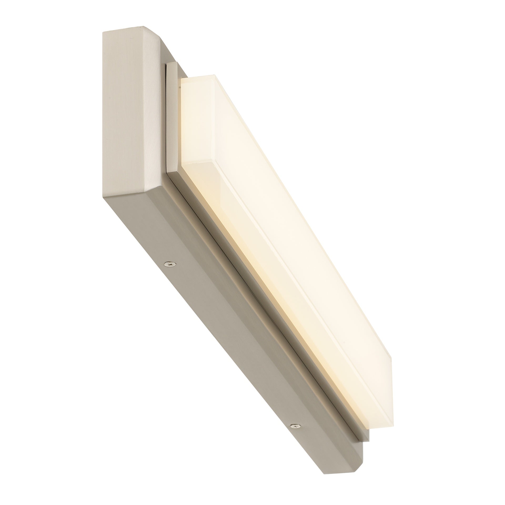 24-Inches Brushed Nickel Integrated LED Bathroom Vanity Light Bar