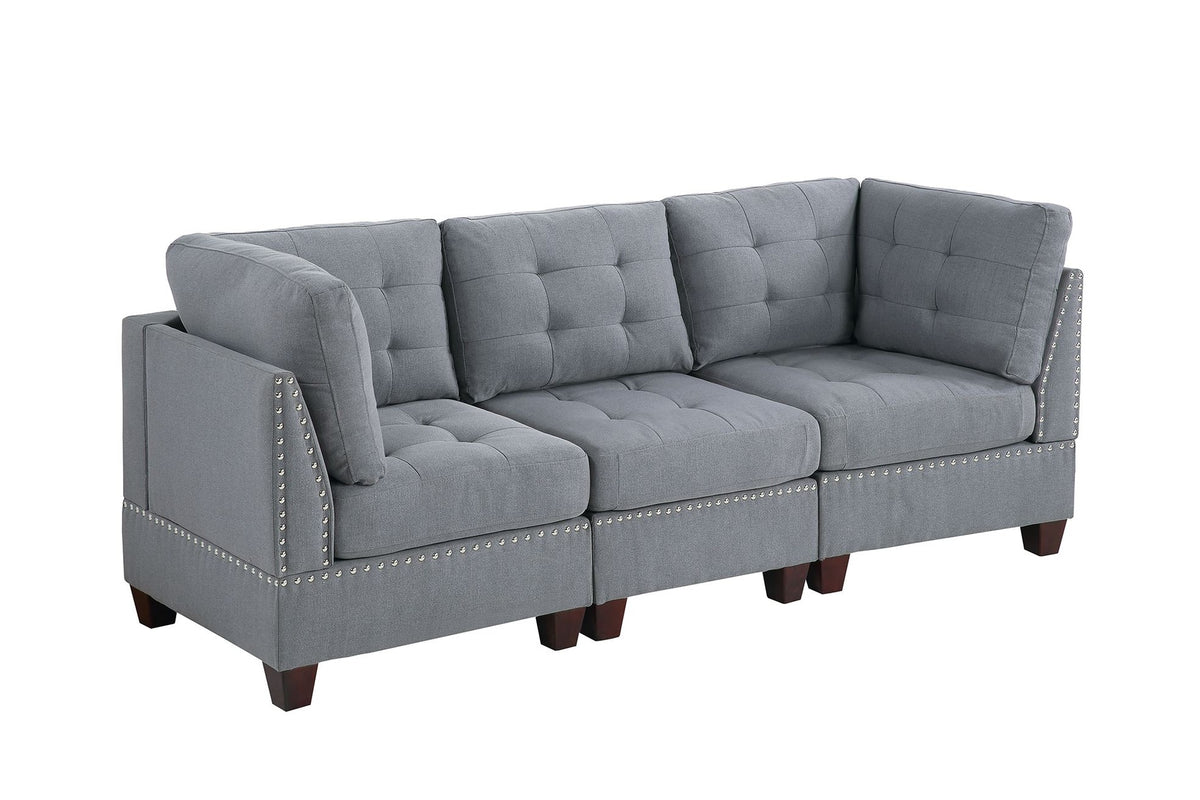 MODULAR SET - 3PC in Gray