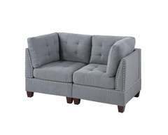 MODULAR SET - 2PC in Gray