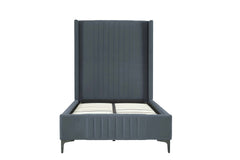 Twin Bed in Gray