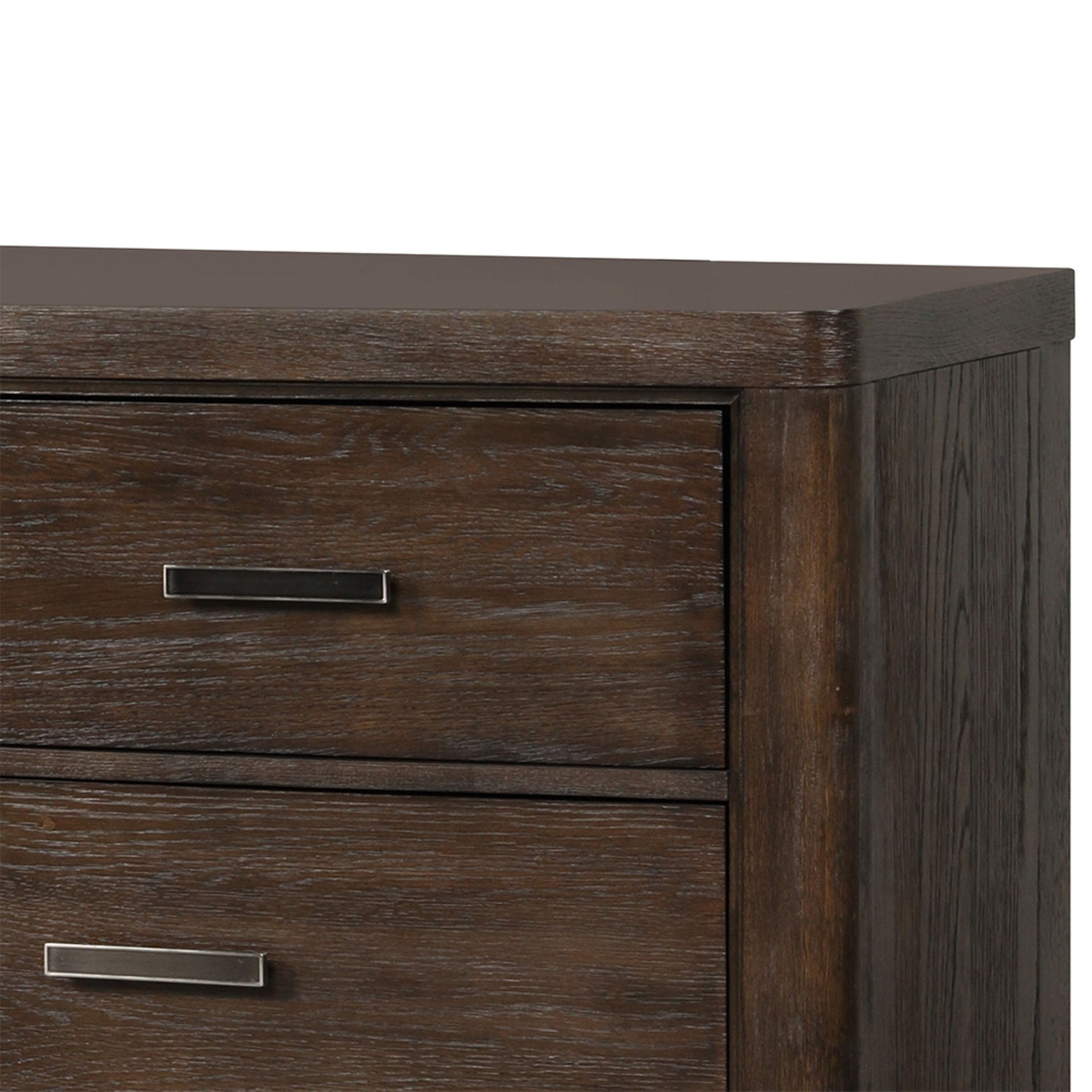 Six Drawer Dresser Antique Brown