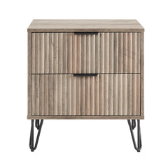 Nightstand in Rustic Gray