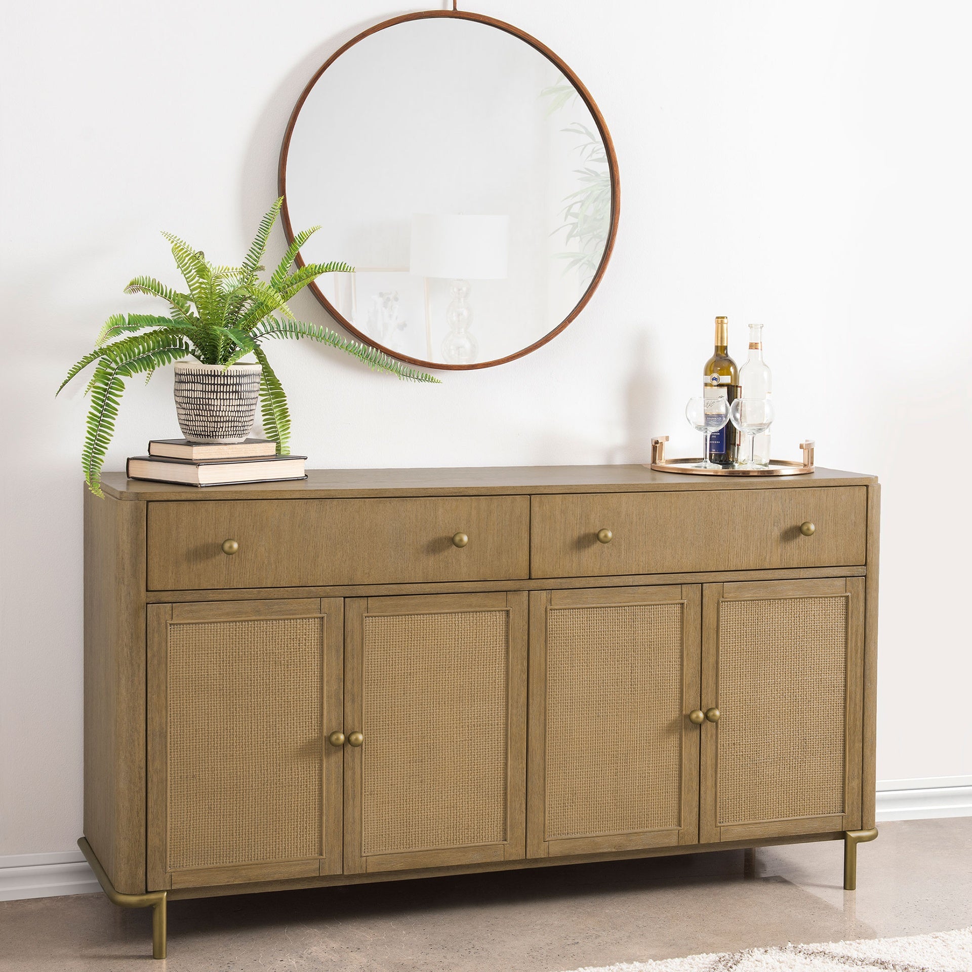 Benson Sand Wash 2-drawers Sideboard