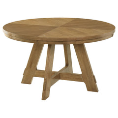 Kent Brown Oak 5-piece Dining Table Set