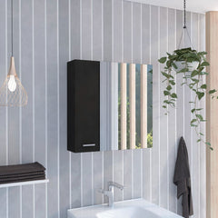 Kenya Medicine Cabinet, Mirror, Double Door, Four Interior Shelves