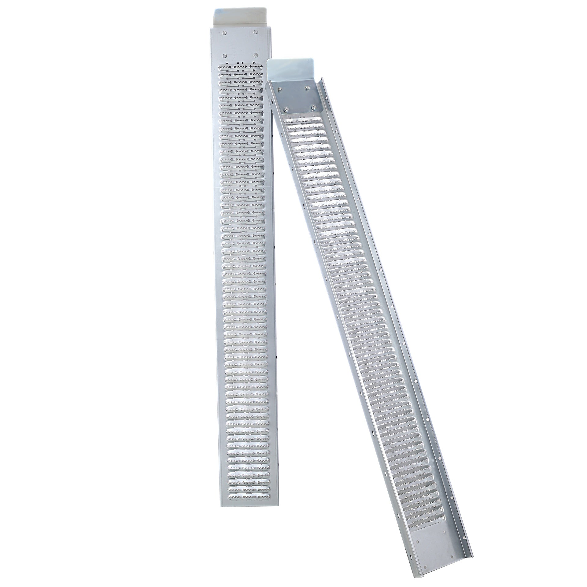 77" L Loading Ramps, 960lbs Capacity Loading Ramps for Pickup Trucks, Steel Motorcycle Ramp, Dirt Bike Ramp for Truck, Lawn Mower, Snowblower, ATV, Quad, Pack of 2 ,with 4pcs pedal