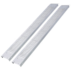 77" L Loading Ramps, 960lbs Capacity Loading Ramps for Pickup Trucks, Steel Motorcycle Ramp, Dirt Bike Ramp for Truck, Lawn Mower, Snowblower, ATV, Quad, Pack of 2 ,with 4pcs pedal