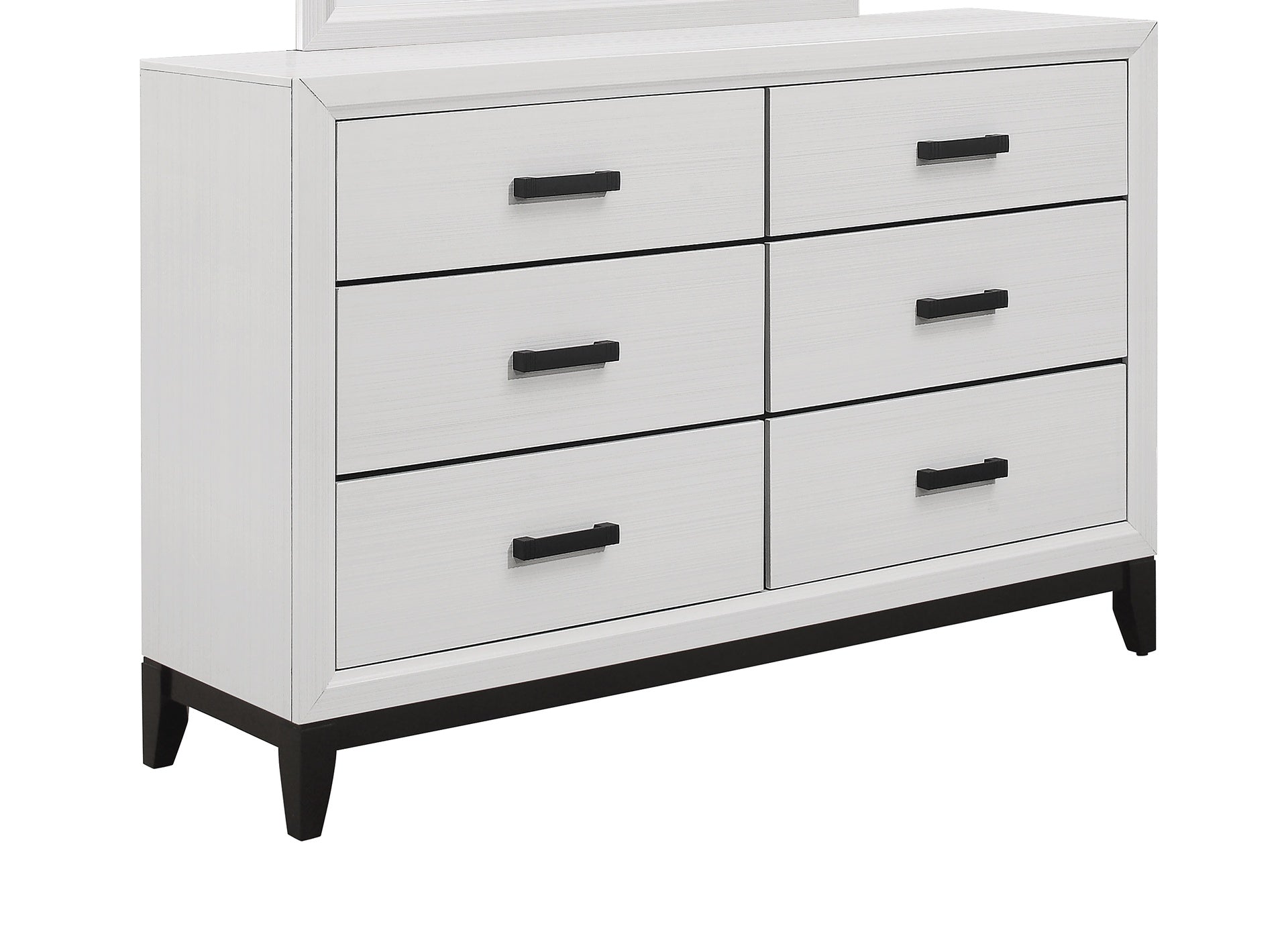 MIRAGE WHITE 5PC KING BEDROOM SET