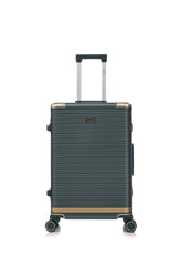 Luggage set PC+aluminum 20/24/28 inch three models set, stylish aluminum frame password lock luggage, suitable for travel suitcases and suitcases