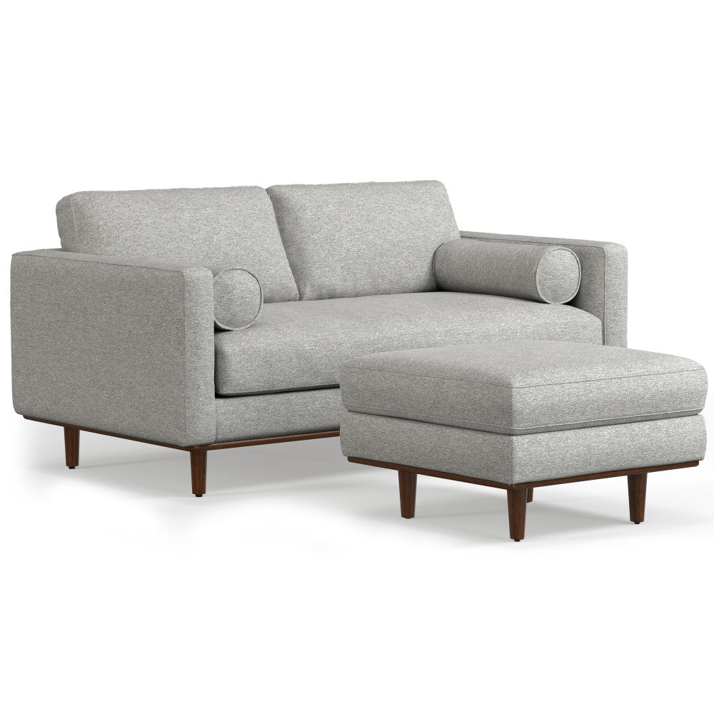 Morrison 72-inch Sofa and Ottoman Set