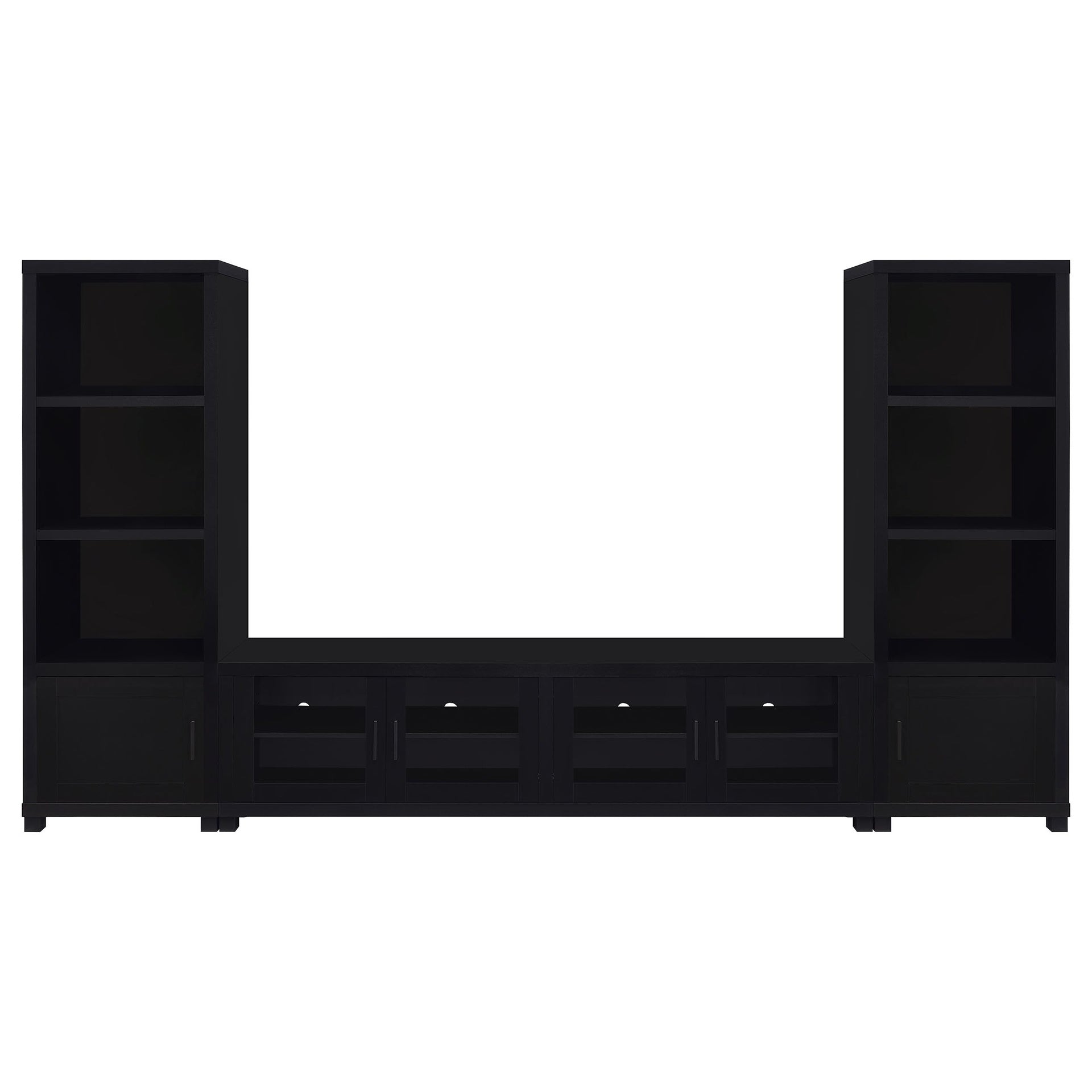 Arnaud Black 3-piece TV Stand