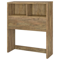 Geary Mango 3-piece Twin Bedroom Set with Bookcase Headboard