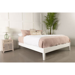 Hounslow White Eastern King Universal Platform Bed