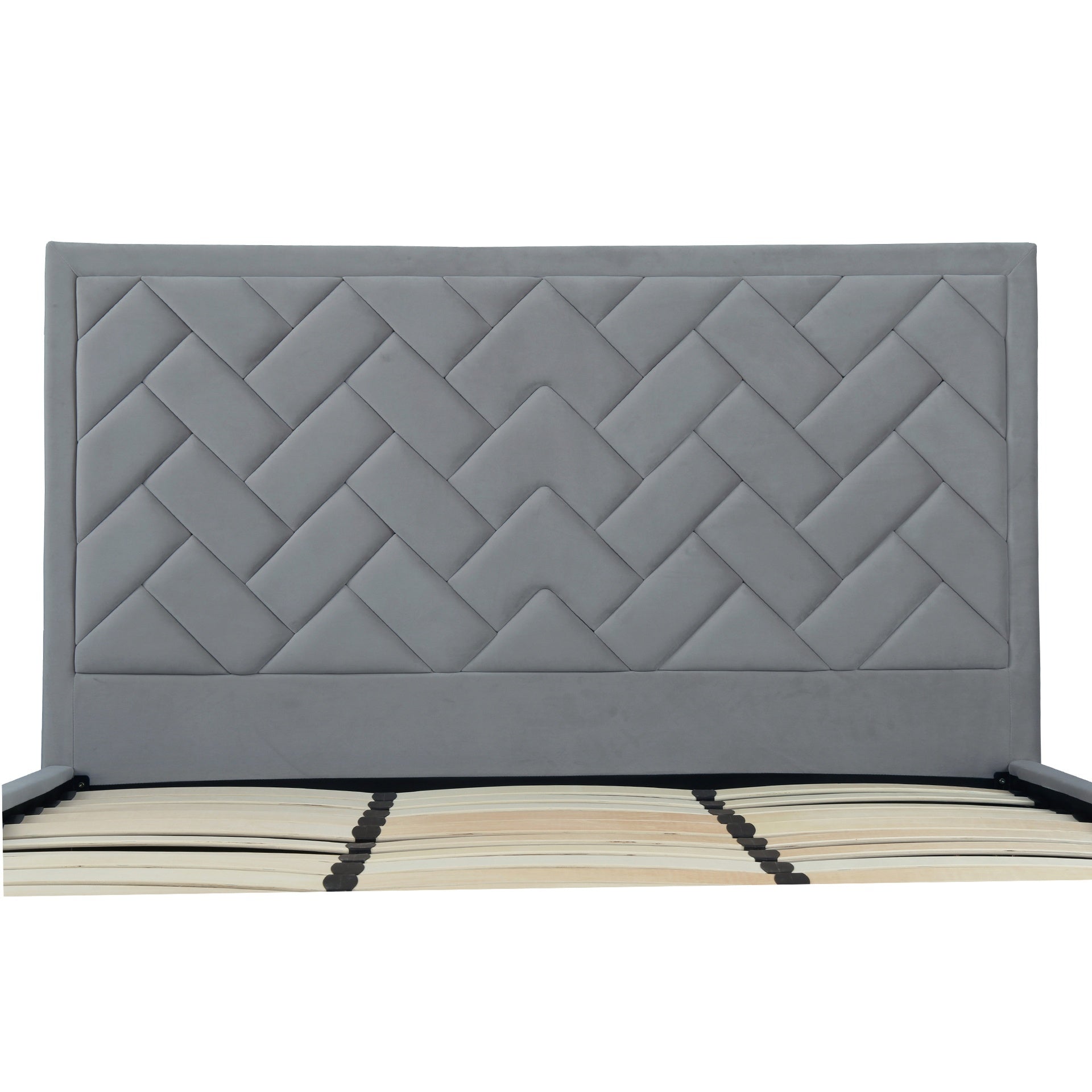 King Bed in Gray