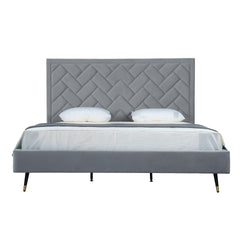 King Bed in Gray