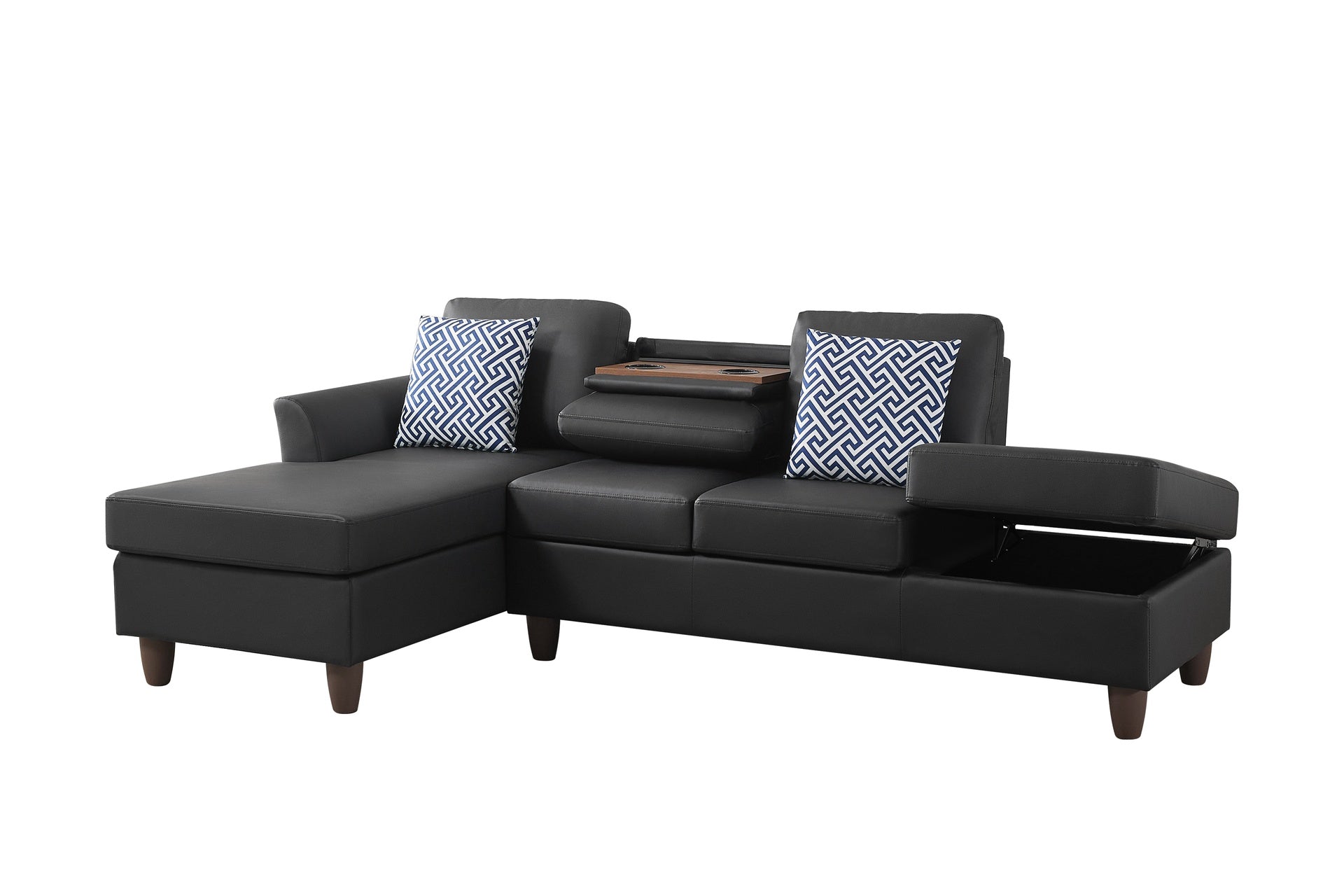 Hidden Storage Units and Matching Accent Pillows for Modern Homes