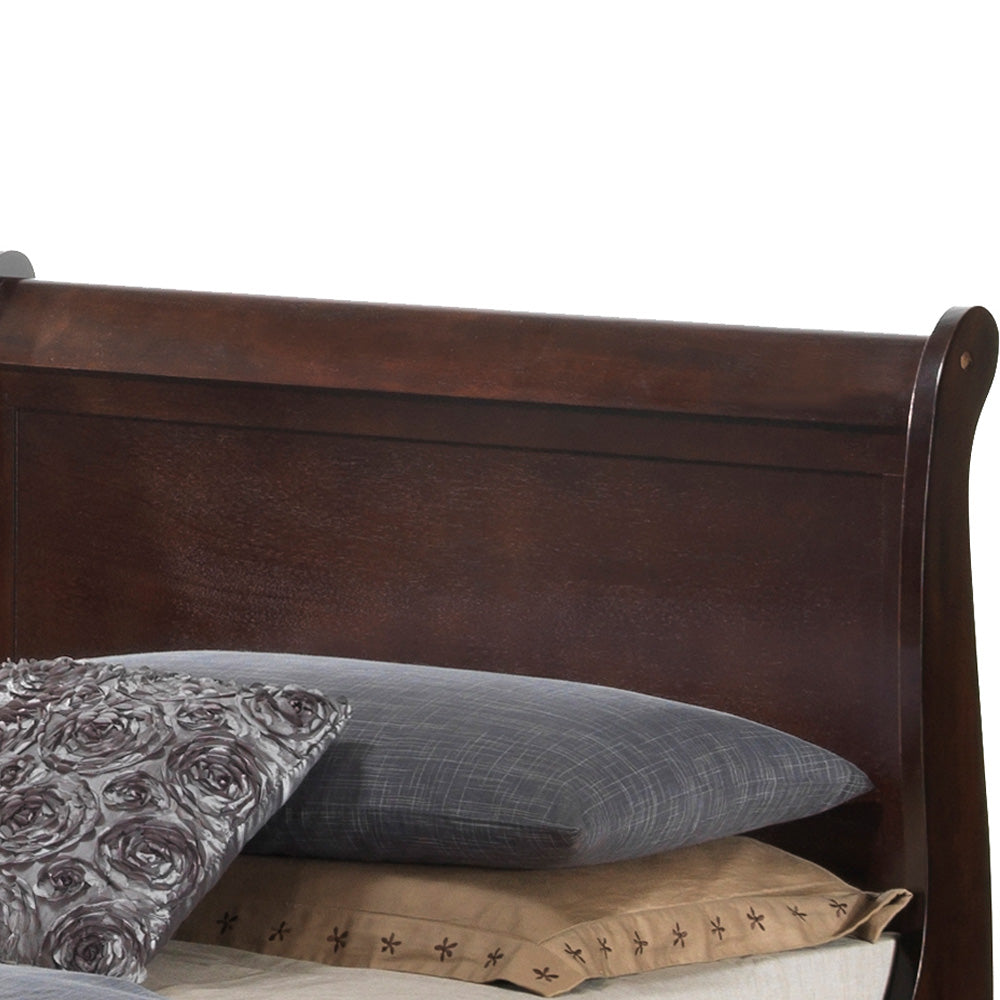 Louis Phillipe G3125D-TSB2 Twin Storage Bed , Cappuccino