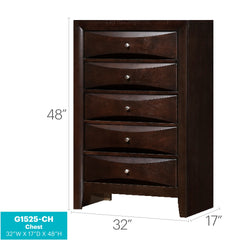 Marilla G1525-CH Chest , Cappuccino
