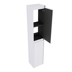 12" Bathroom Side Cabinet, 2-Soft Close Doors, Float Mounting Design, 12*2(KD-Packing)