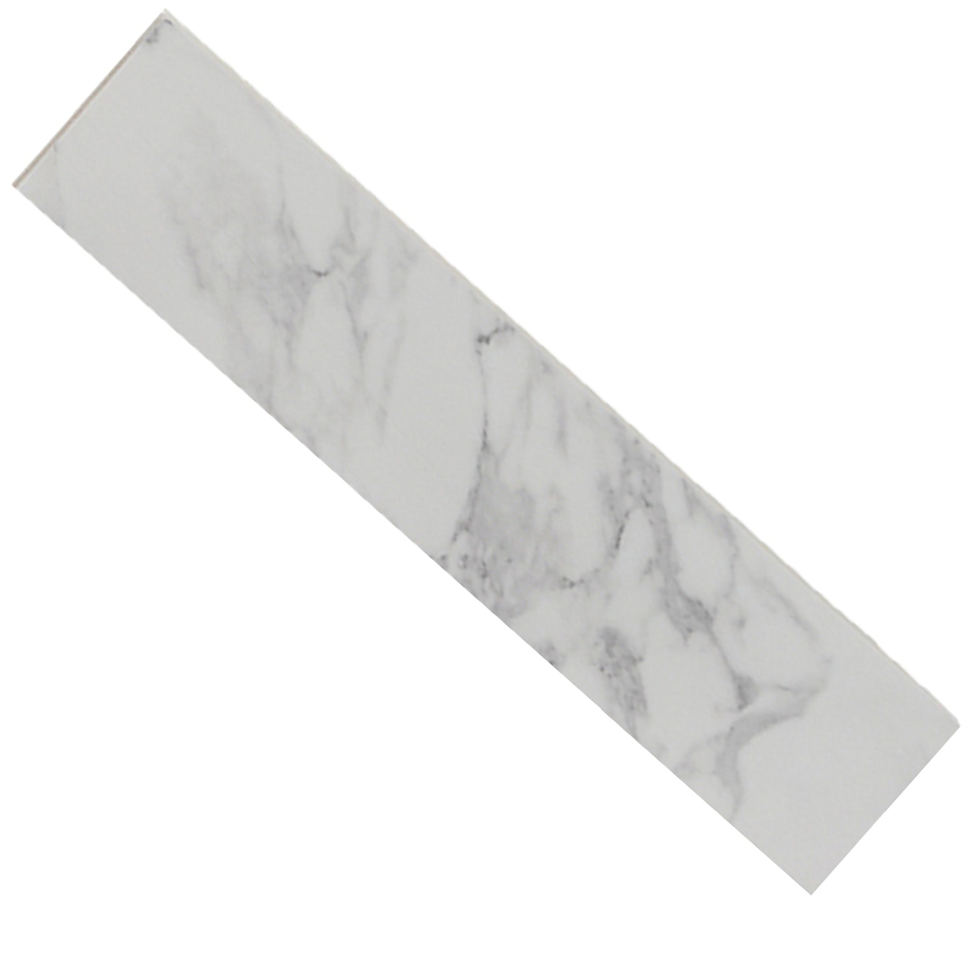 22" x 4" Bathroom Sink Side Splash, Size for Bathroom Vanity Sink Top, Engineered Marble Stone Side Splash, Bianco carrara wenato color