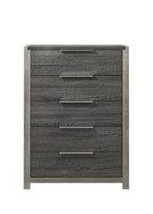 Jehoram Gray Finish Chest