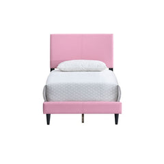Baron G00706-TB-UP Twin Bed ( Mattress Not Included), Pink