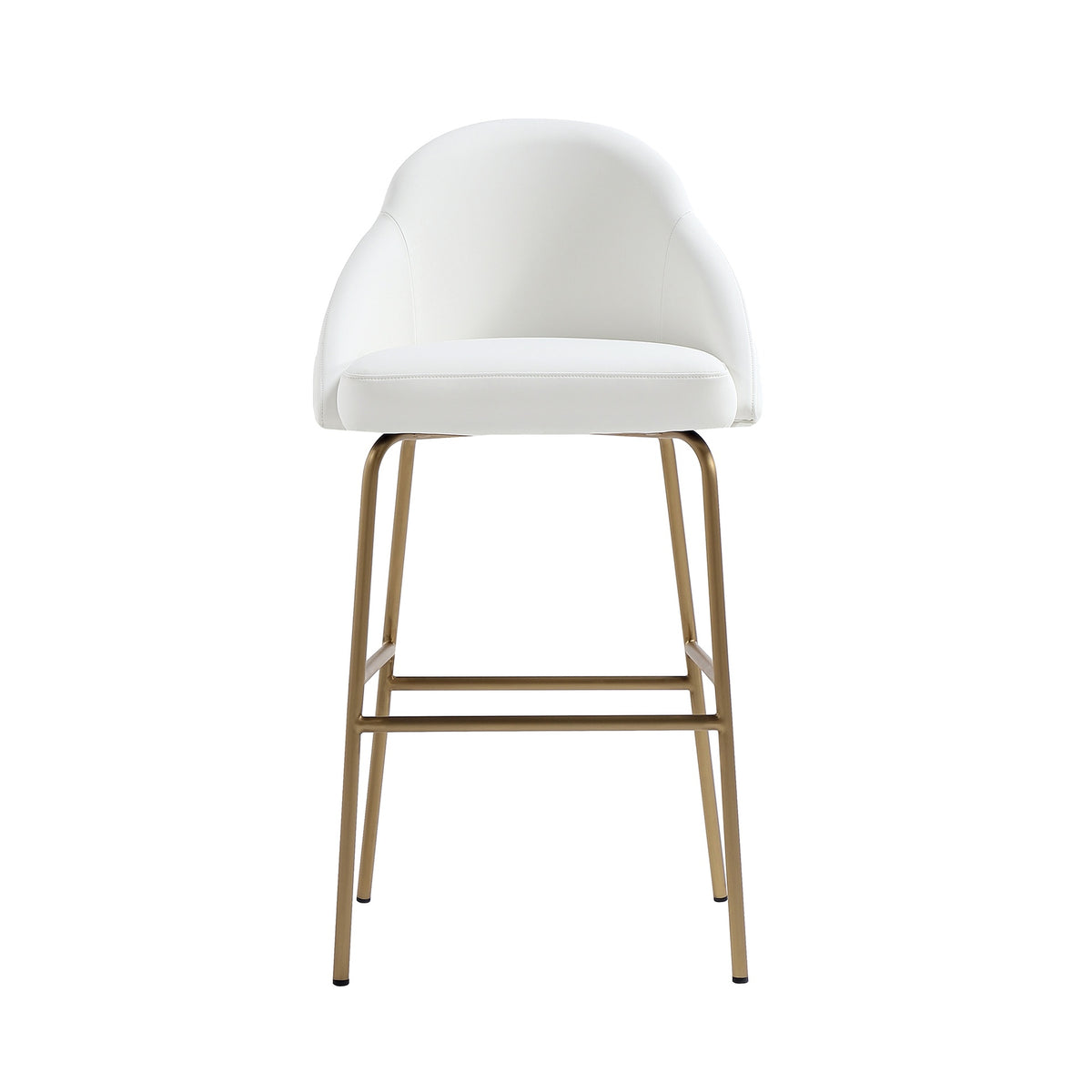 Barstool in White and Gold