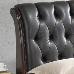 LaVita G8875E-QB5 Queen Storage Bed , Cappuccino