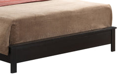 Stylish Transitional Black Bed For Comfort