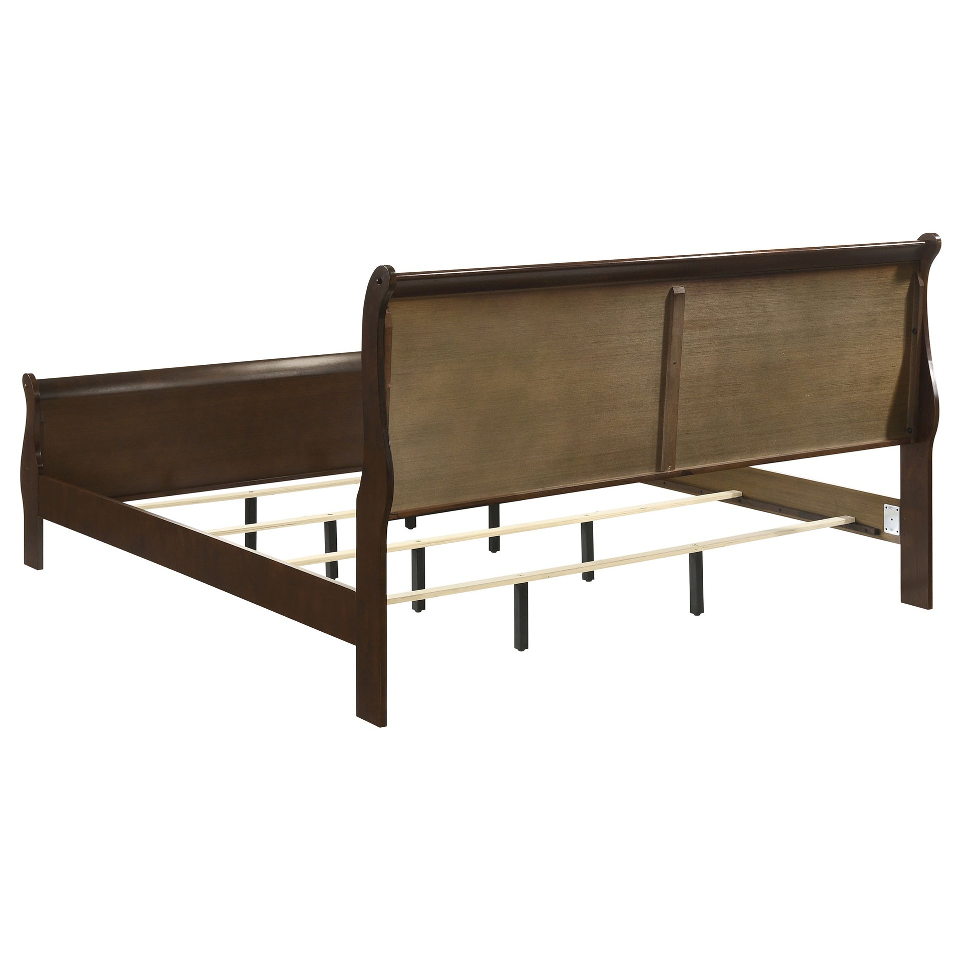 Bruno Cappuccino 4-piece Eastern King Bedroom Set