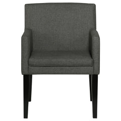 Yorkshire Grey Upholstered Dining Arm Chair (Set of 2)