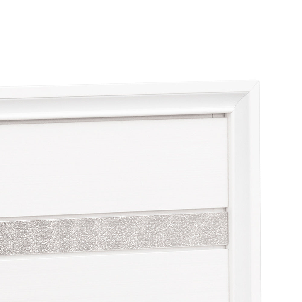 Madrid G02390B-QB Queen Bed , White