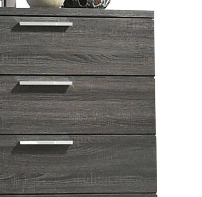 Lantha Gray Oak Finish Chest