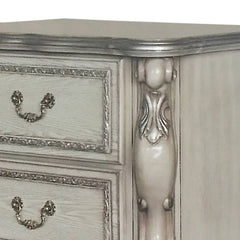 Dresden Vintage Bone White Finish Nightstand