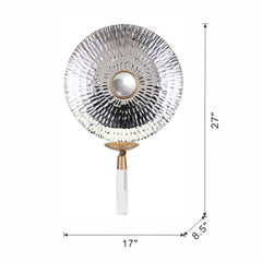 17x8.5x27" Maria Wall Sconce