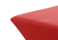 Accent Ottoman in Red