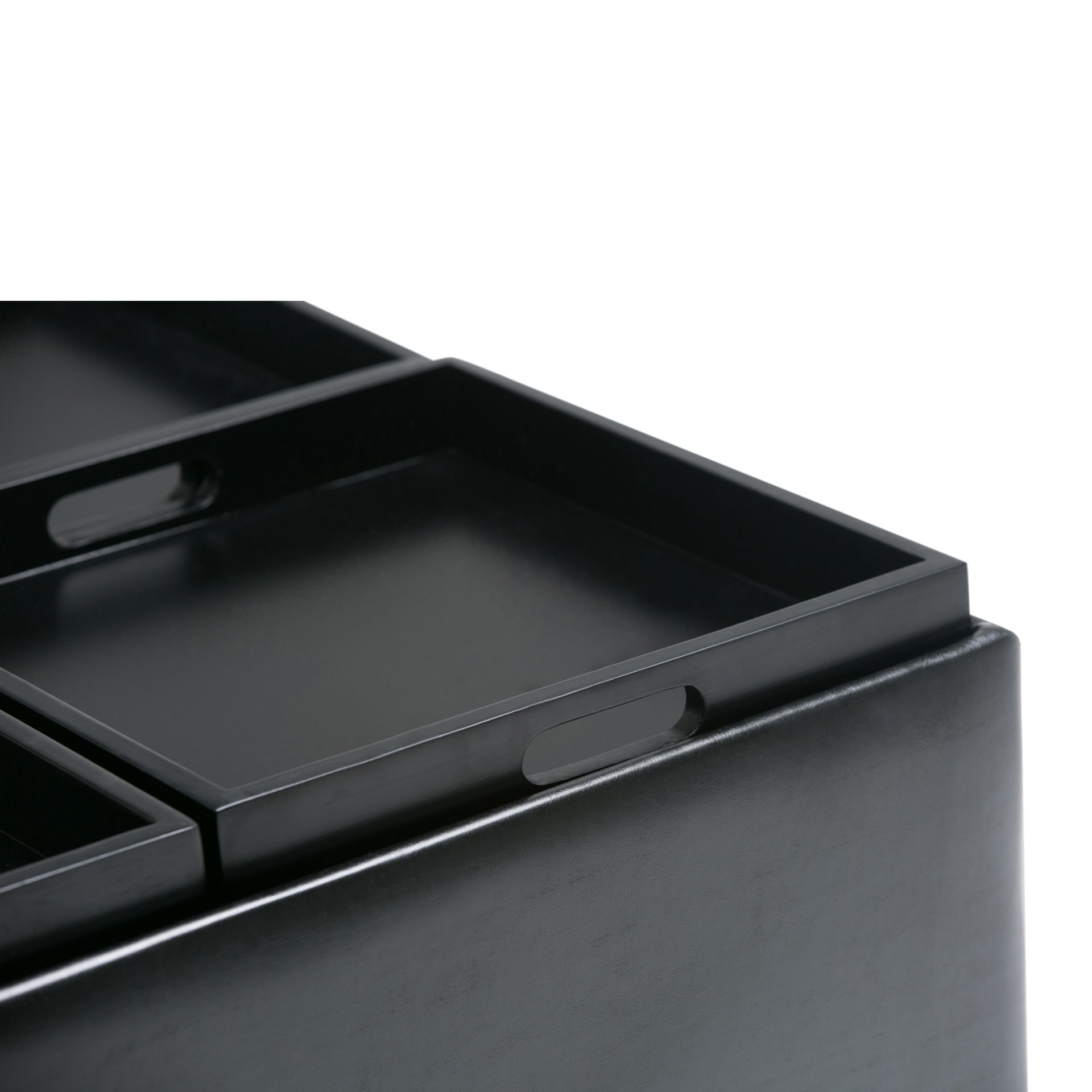 Avalon Square Coffee Table Storage Ottoman