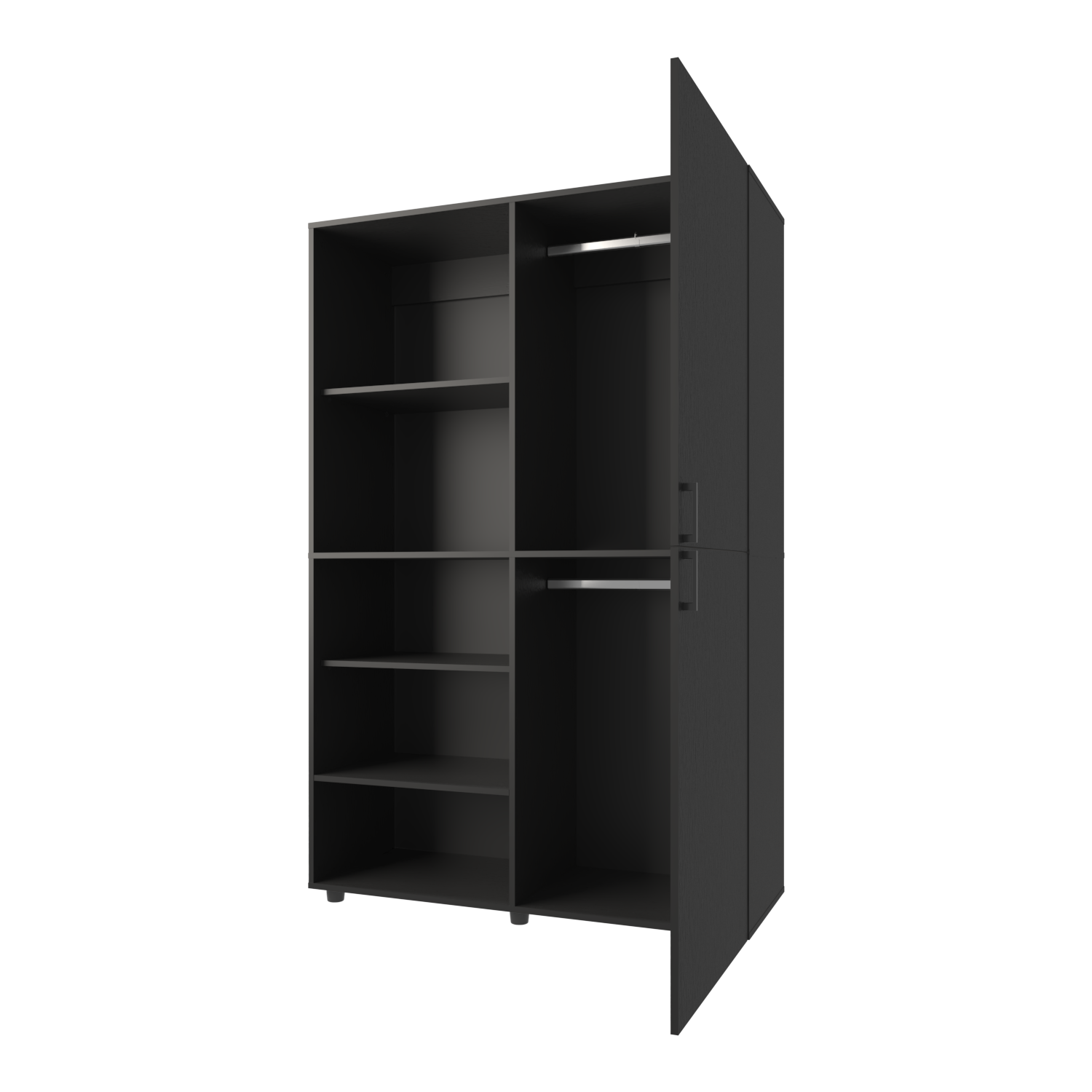 Tunica Armoire, Bedroom, Black