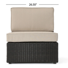 Santa Cruz Outdoor 8-piece Sectional Set