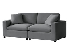 Caylie Modular  2-Piece Sofa - Charcoal